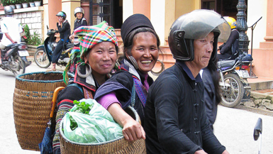 3 on a scooter